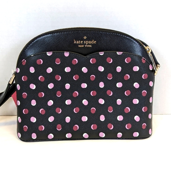 Kate Spade Dome Crossbody Payton Fiesta Dot | NWT Purse Handbag - Picture 3 of 13